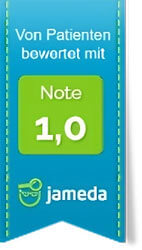 Jameda: Von Patienten bewertet mit Note 1,0